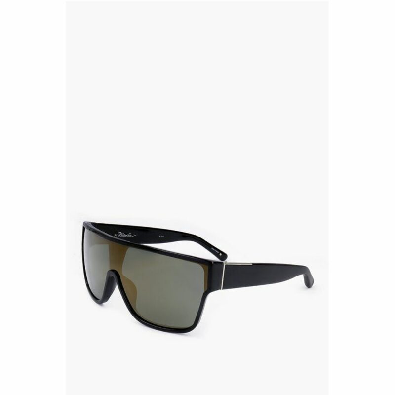 Linda Farrow Black Haircalf Sunglass - Image 2