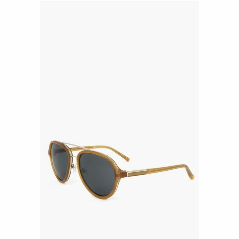 Linda Farrow Brown Haircalf Sunglass - Image 2