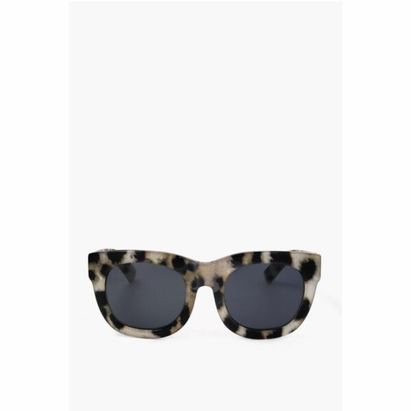 Linda Farrow Brown Haircalf Sunglass