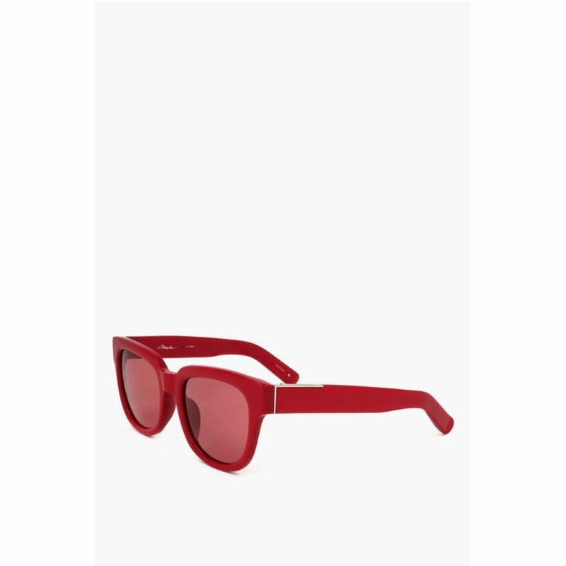 Linda Farrow Red Haircalf Sunglass - Image 2