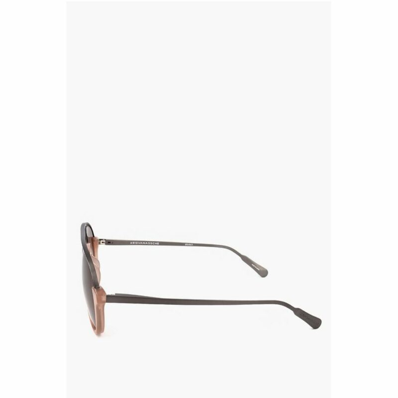 Linda Farrow Brown Haircalf Sunglass - Image 3