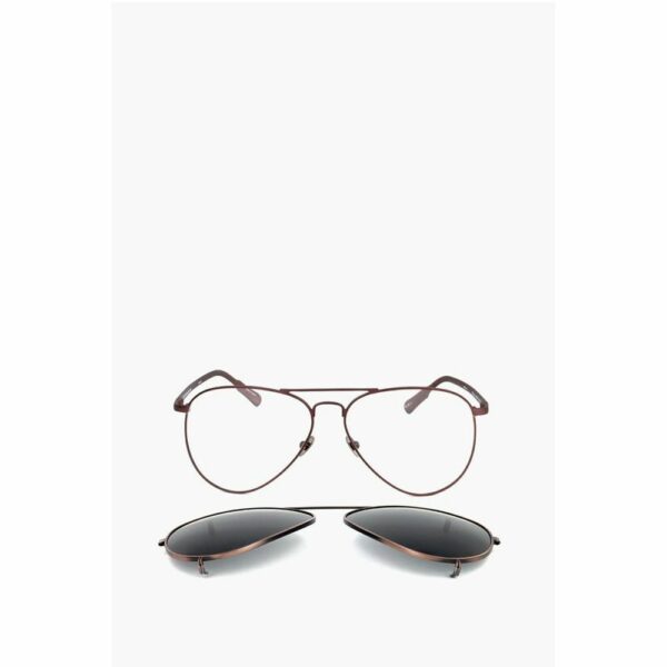 Linda Farrow Black Titanium Sunglass