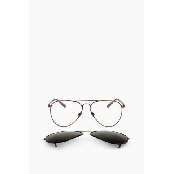 Linda Farrow Black Titanium Sunglass
