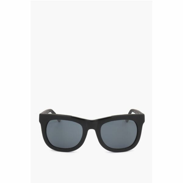 Linda Farrow Black Haircalf Sunglass