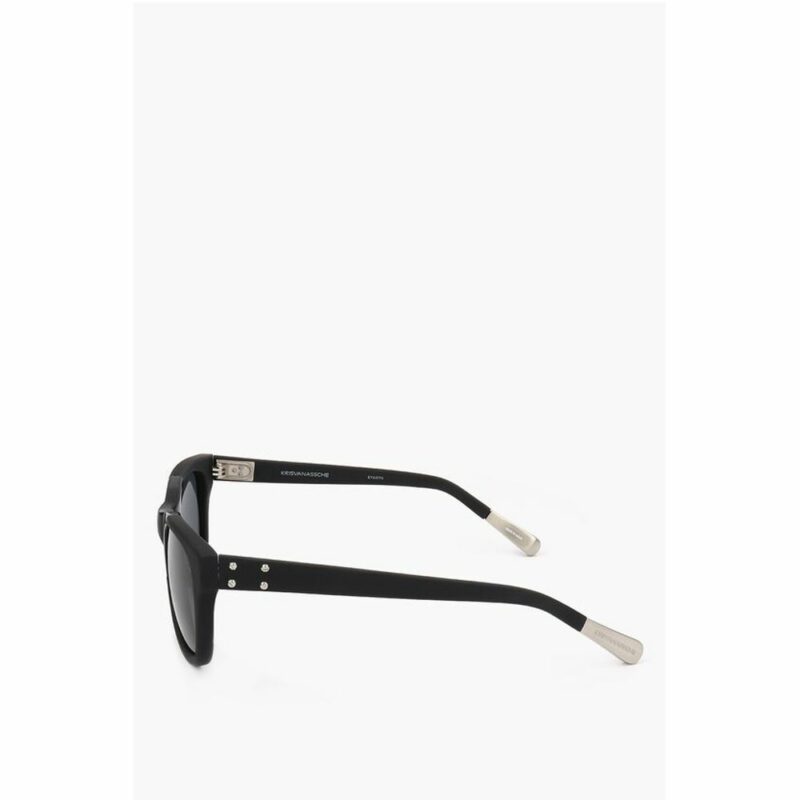 Linda Farrow Black Haircalf Sunglass - Image 3
