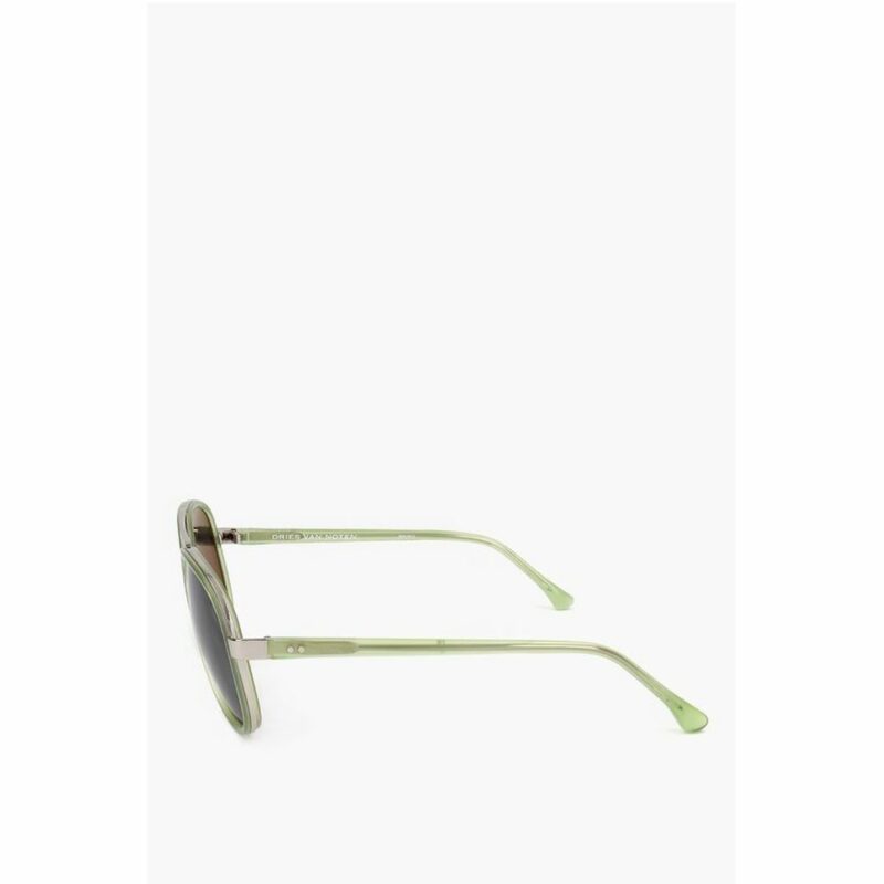 Linda Farrow Green Haircalf Sunglass - Image 3