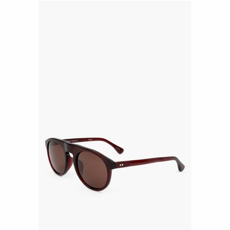 Linda Farrow Brown Haircalf Sunglass - Image 2