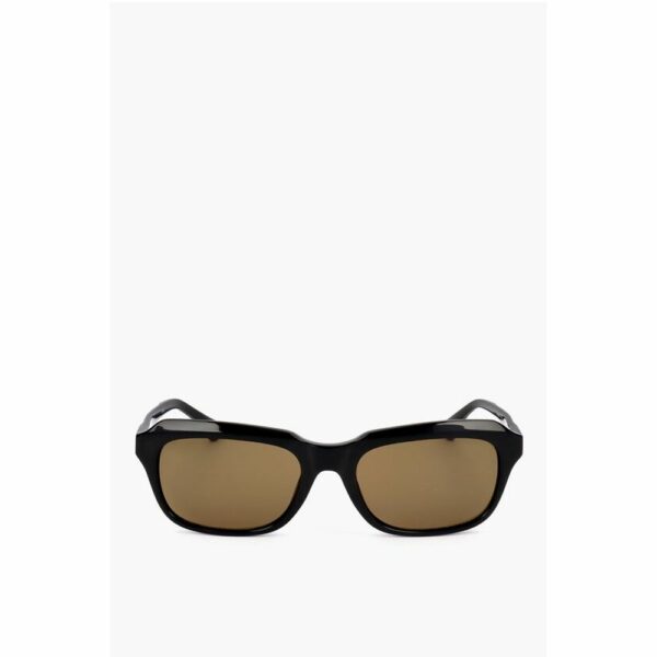 Linda Farrow Black Haircalf Sunglass