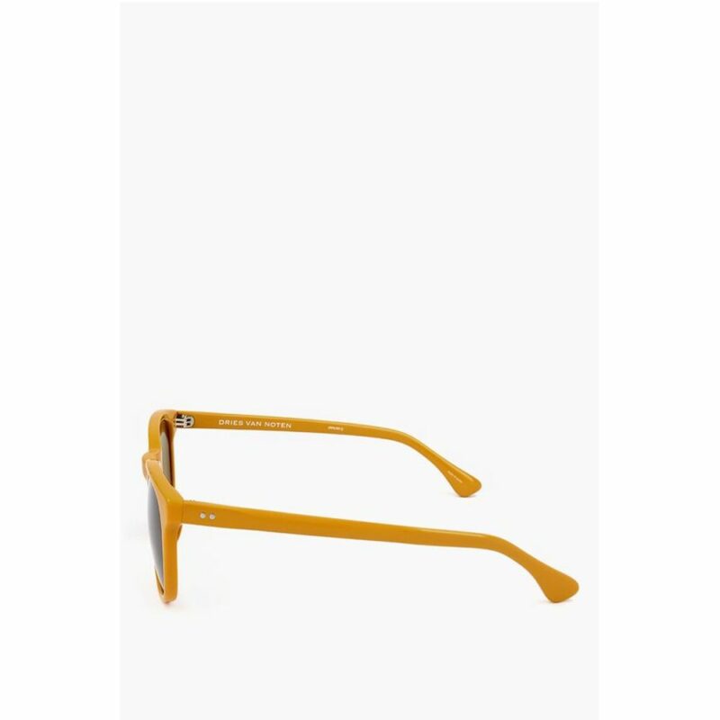 Linda Farrow Yellow Haircalf Sunglass - Image 3