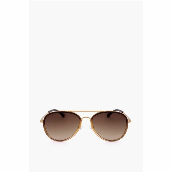 Linda Farrow Brown Haircalf Sunglass