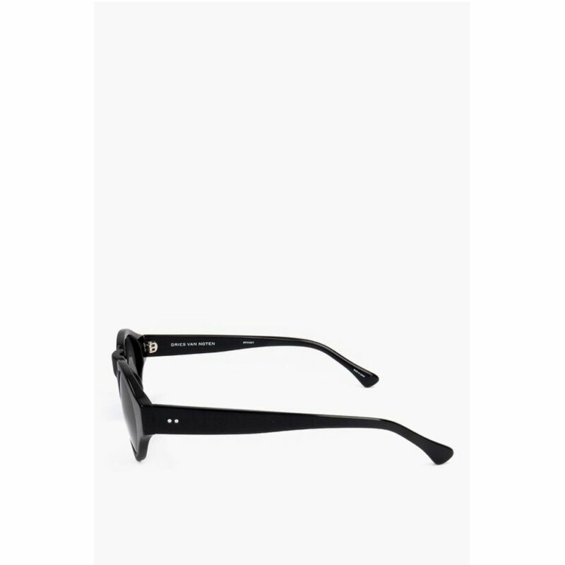 Linda Farrow Black Haircalf Sunglass - Image 3