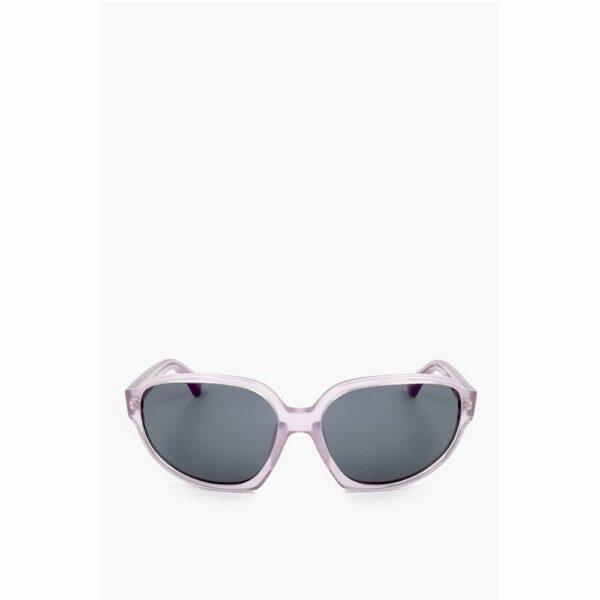 Linda Farrow White Haircalf Sunglass