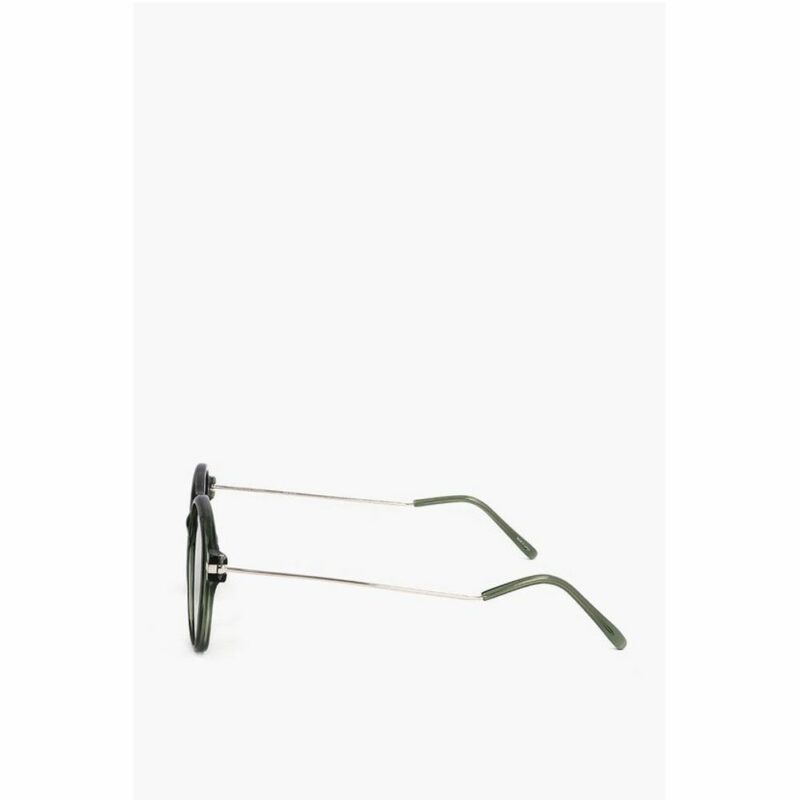 Linda Farrow Green Haircalf Sunglass - Image 3
