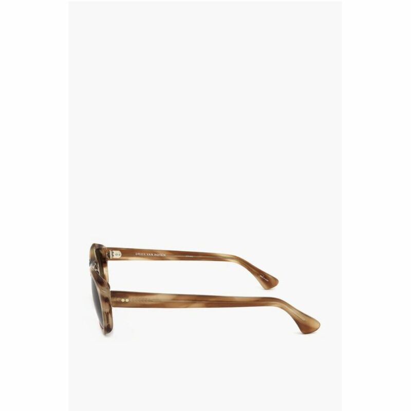 Linda Farrow Brown Haircalf Sunglass - Image 3