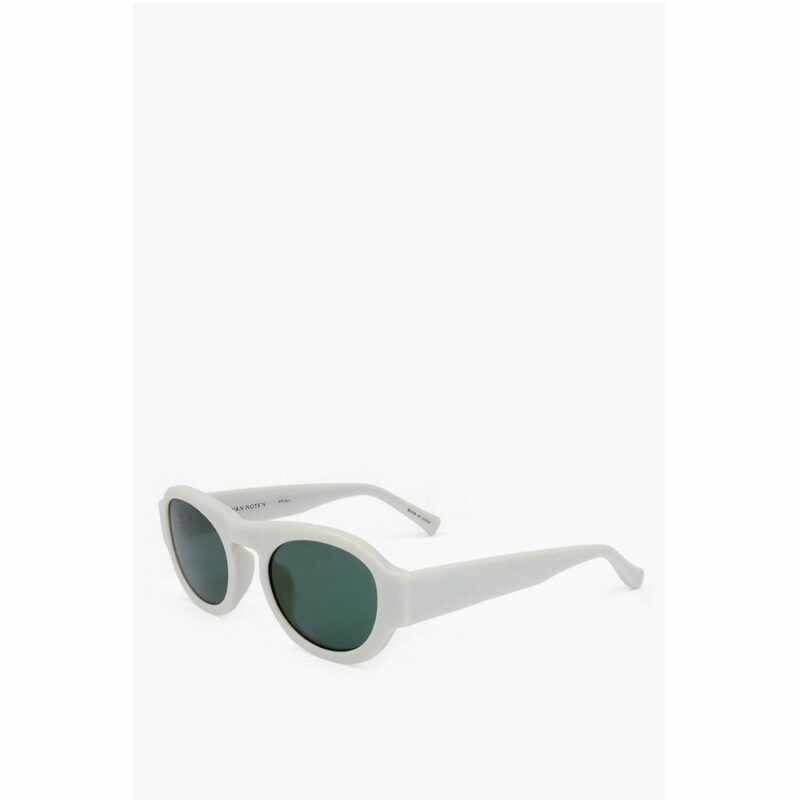 Linda Farrow White Haircalf Sunglass - Image 2