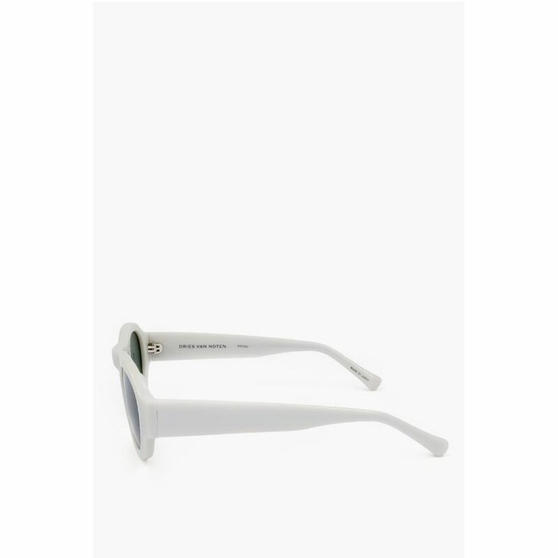 Linda Farrow White Haircalf Sunglass - Image 3