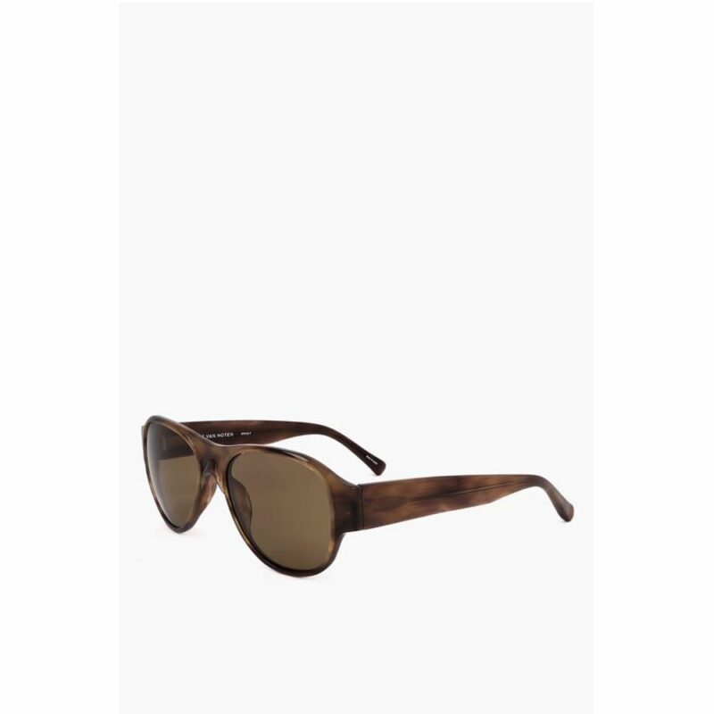 Linda Farrow Brown Haircalf Sunglass - Image 2