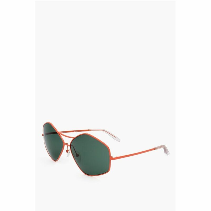 Linda Farrow Green Metal Sunglass - Image 2