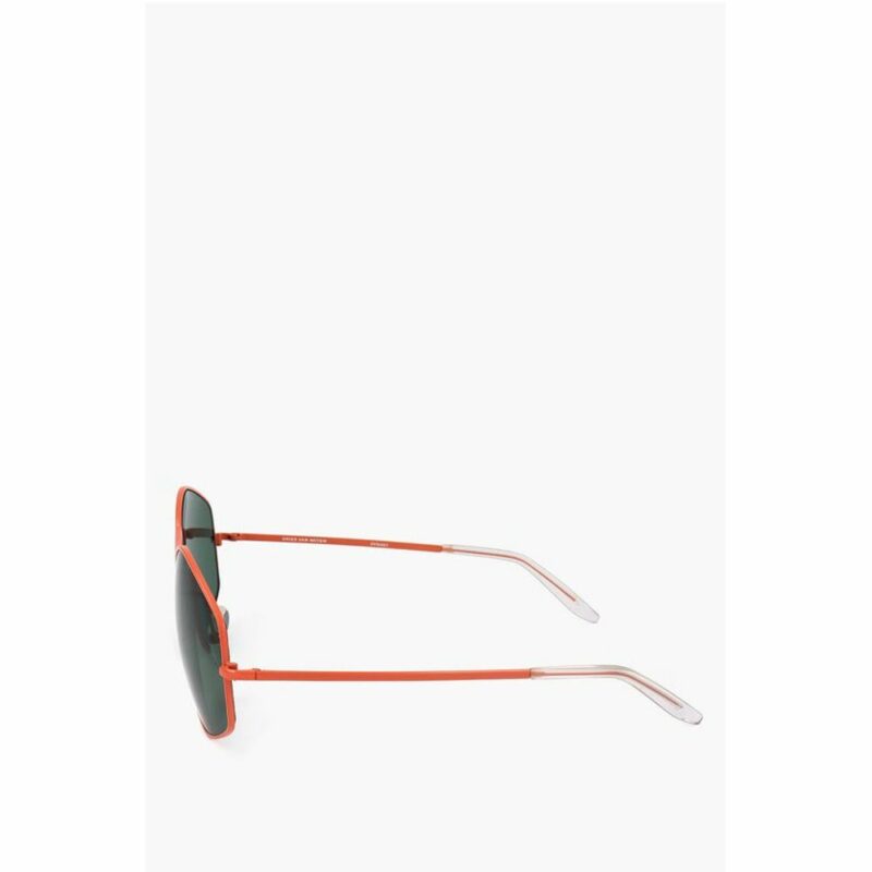 Linda Farrow Green Metal Sunglass - Image 3