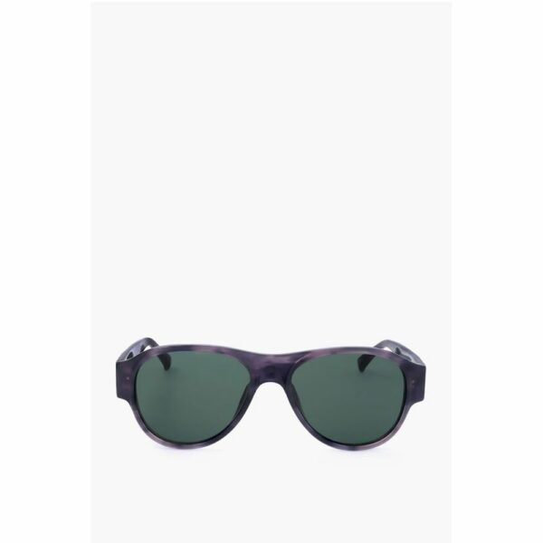 Linda Farrow Blue Haircalf Sunglass