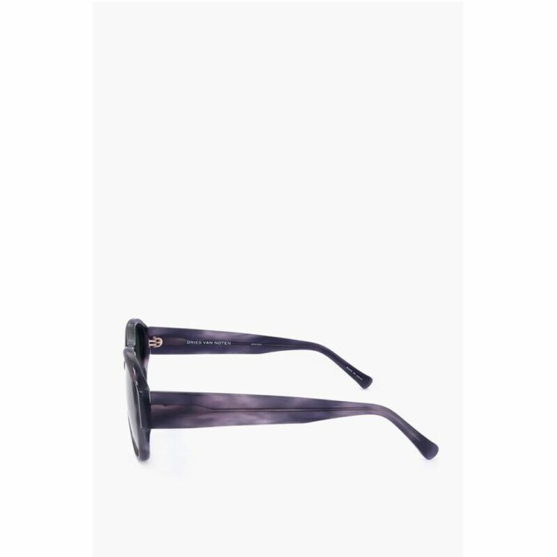 Linda Farrow Blue Haircalf Sunglass - Image 3