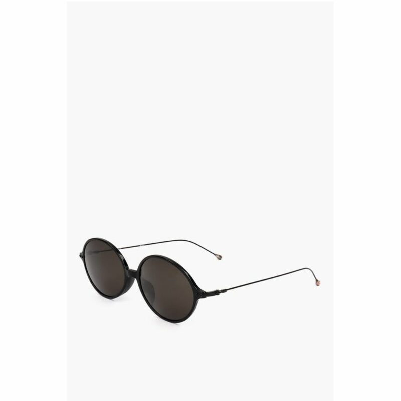 Linda Farrow Black Haircalf Sunglass - Image 2