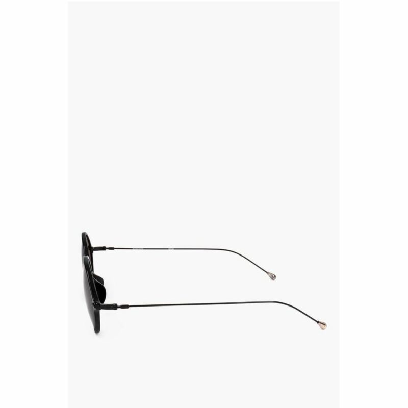 Linda Farrow Black Haircalf Sunglass - Image 3