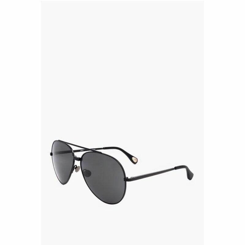 Linda Farrow Black Titanium Sunglass - Image 2