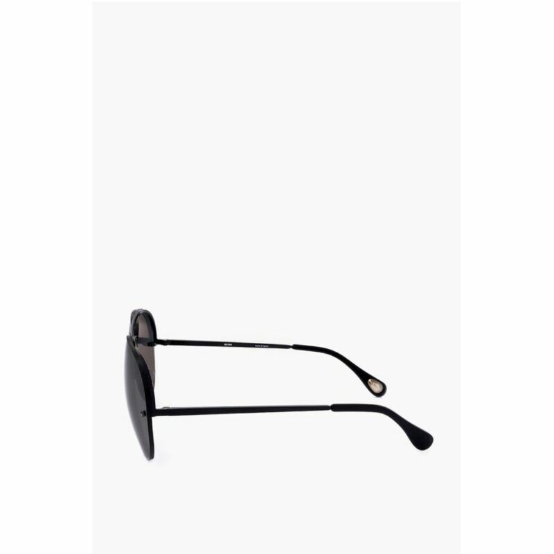 Linda Farrow Black Titanium Sunglass - Image 3