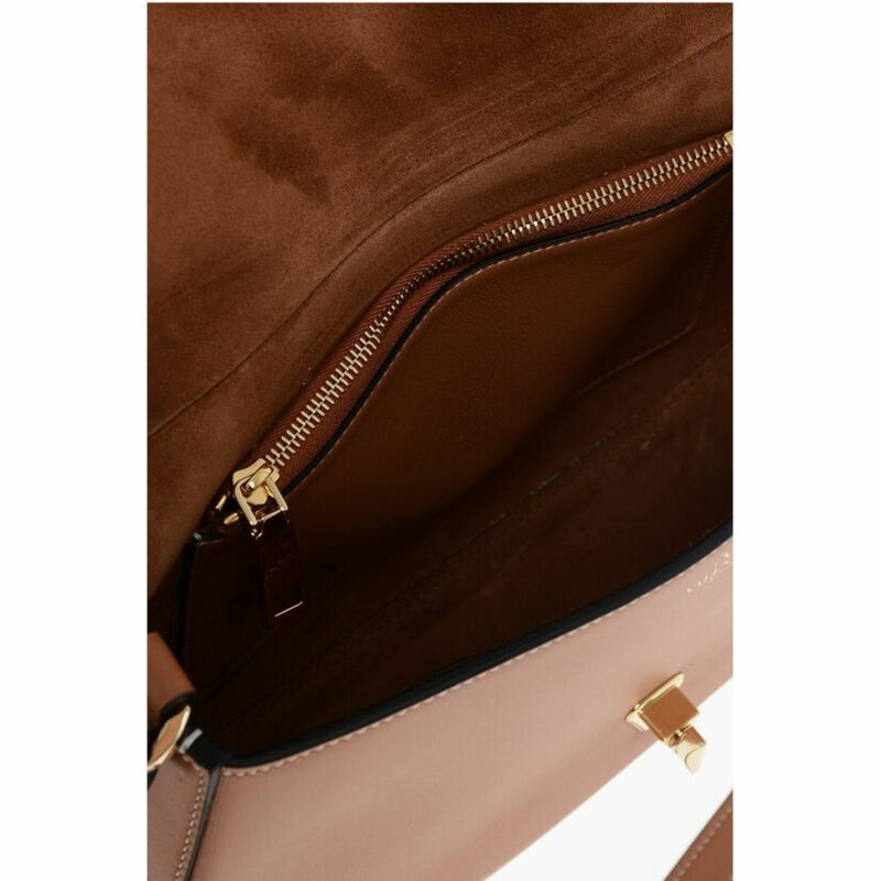 Valentino Brown Calfskin Shoulder Bag - Image 5