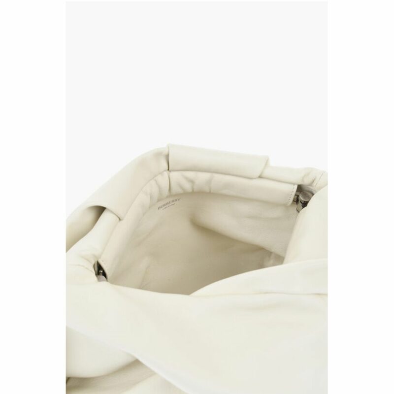 Burberry White Lambskin Clutch Bag - Image 3