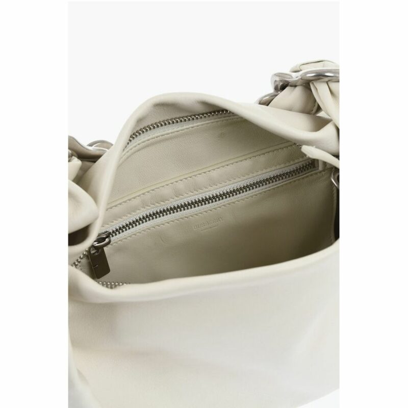 Burberry White Calfskin Shoulder Bag - Image 4
