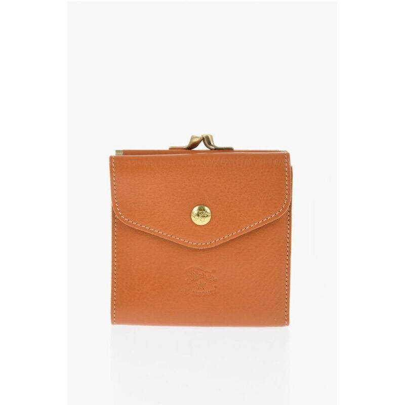 Il Bisonte Orange Leather Wallet