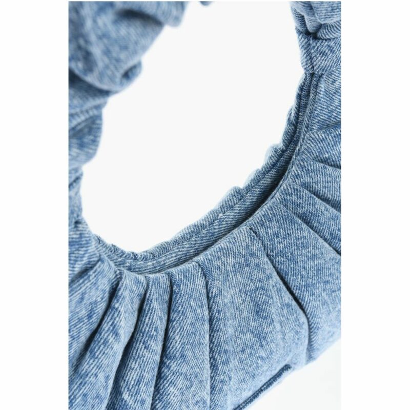 Jw Pei Blue Cotton Shoulder Bag - Image 5