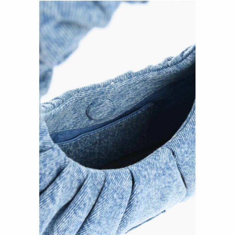 Jw Pei Blue Cotton Shoulder Bag - Image 6