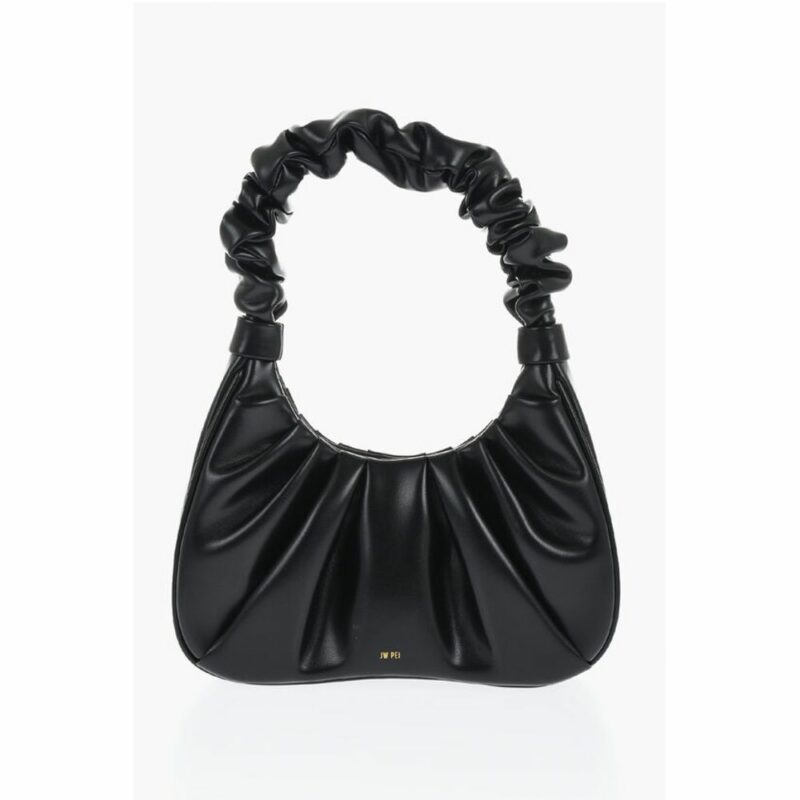 Jw Pei Black Polyurethane Shoulder Bag