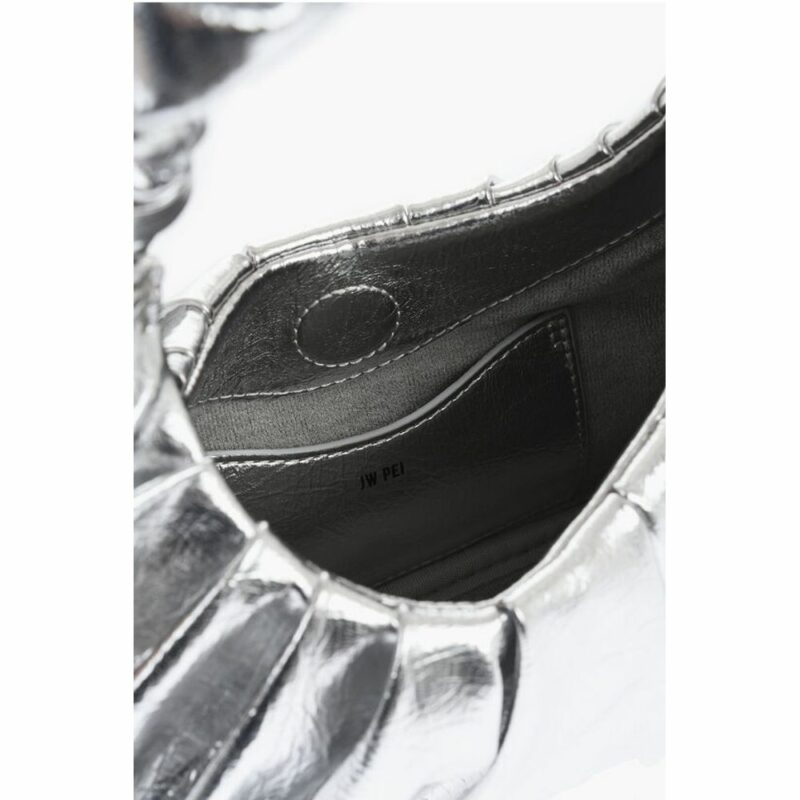 Jw Pei Silver Polyurethane Shoulder Bag - Image 4