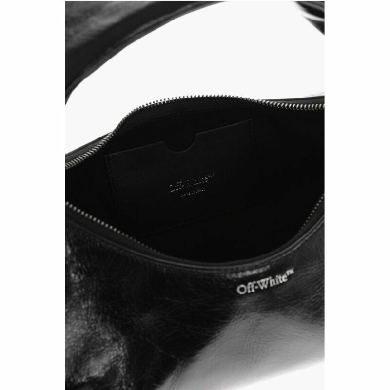 Off-White Black Calfskin Shoulder Bag - Image 5