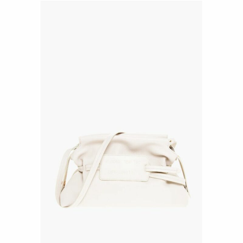 Off-White White Lambskin Tote Bag