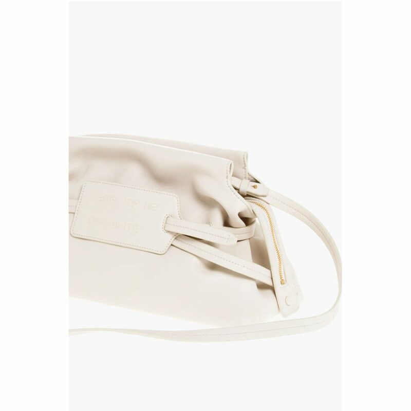 Off-White White Lambskin Tote Bag - Image 3