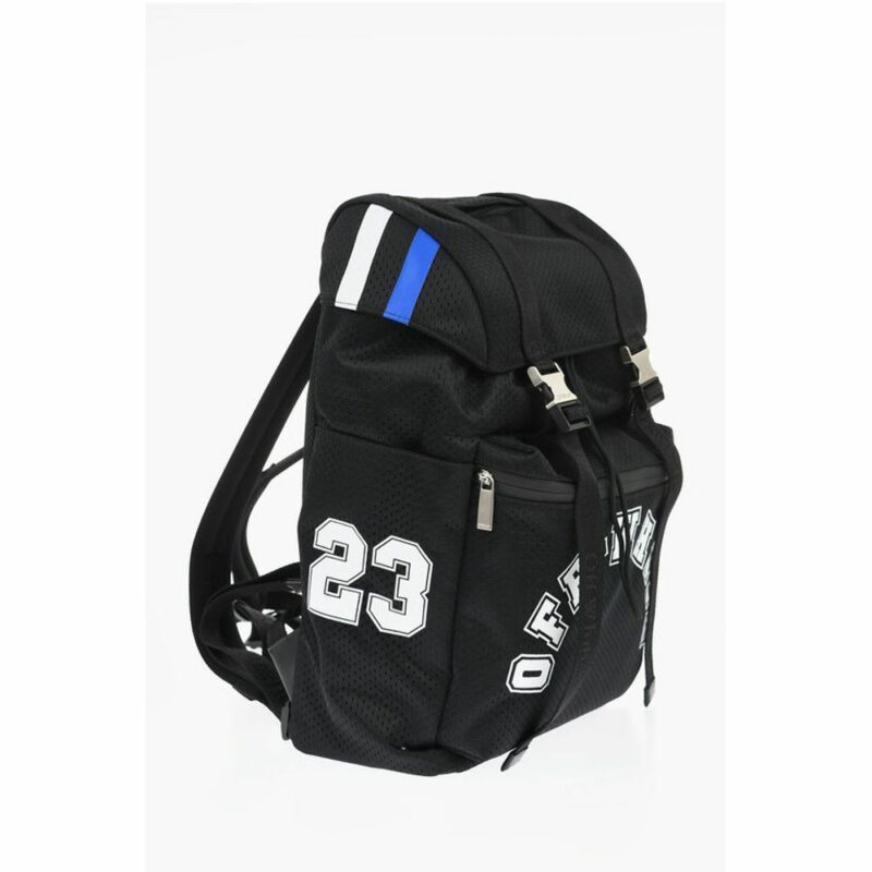 Off-White Black Nylon Backpack - Image 2