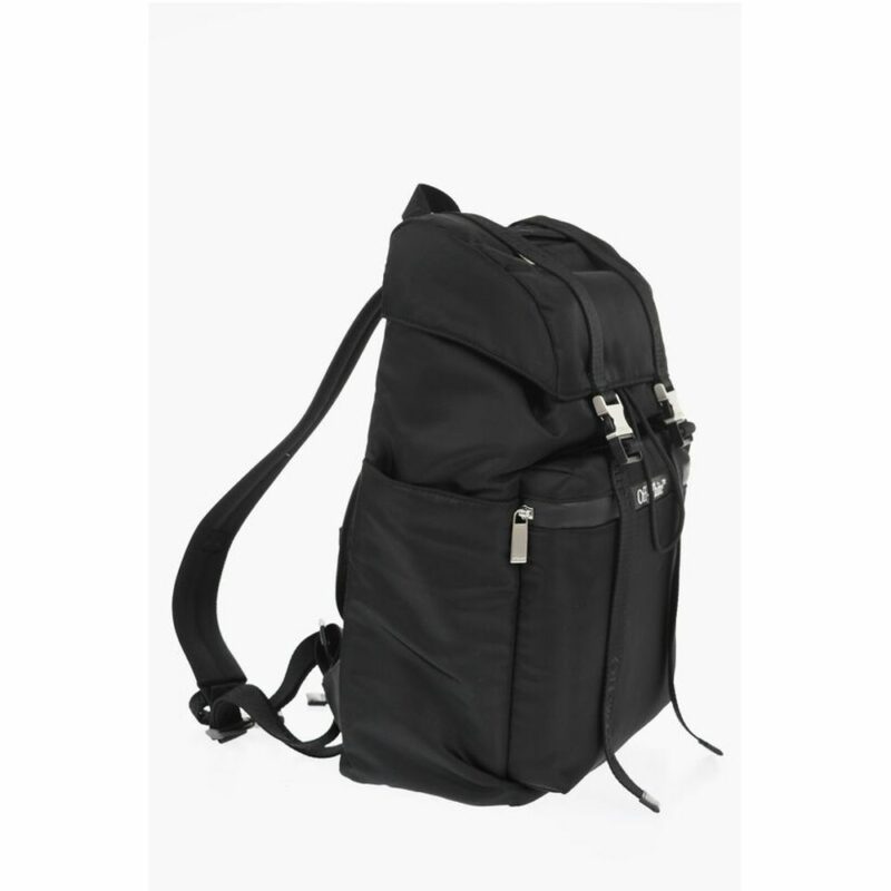 Off-White Black Nylon Backpack - Image 2
