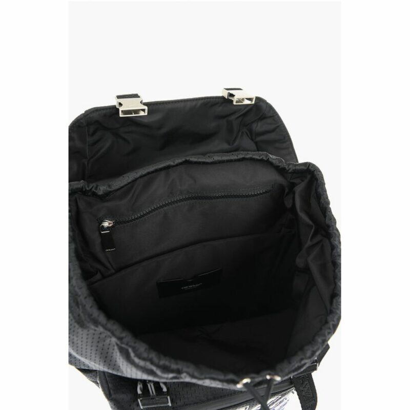 Off-White Black Nylon Backpack - Image 5