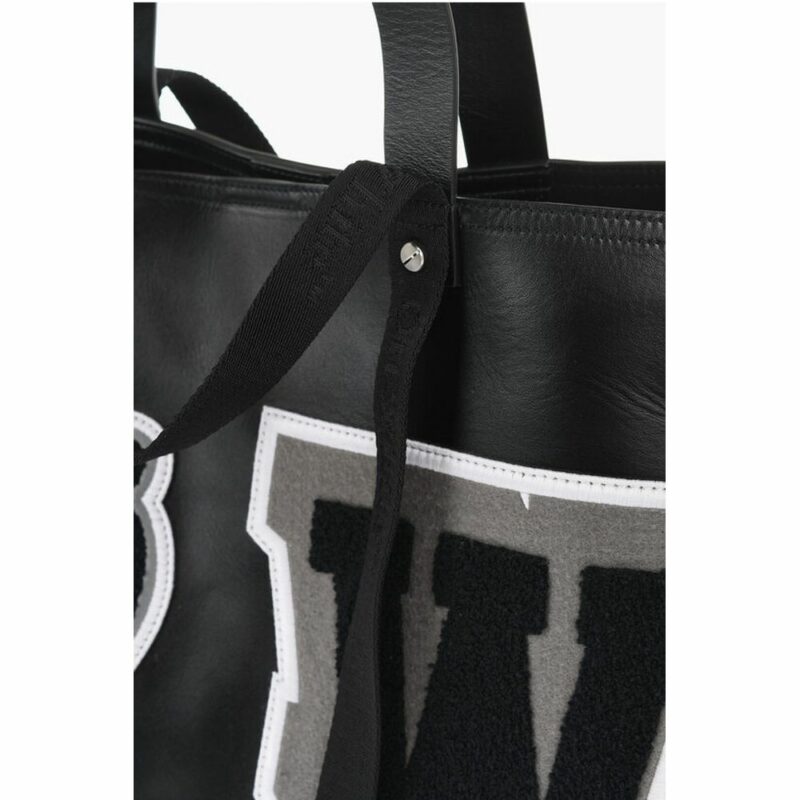 Off-White Black Calfskin Tote Bag - Image 2