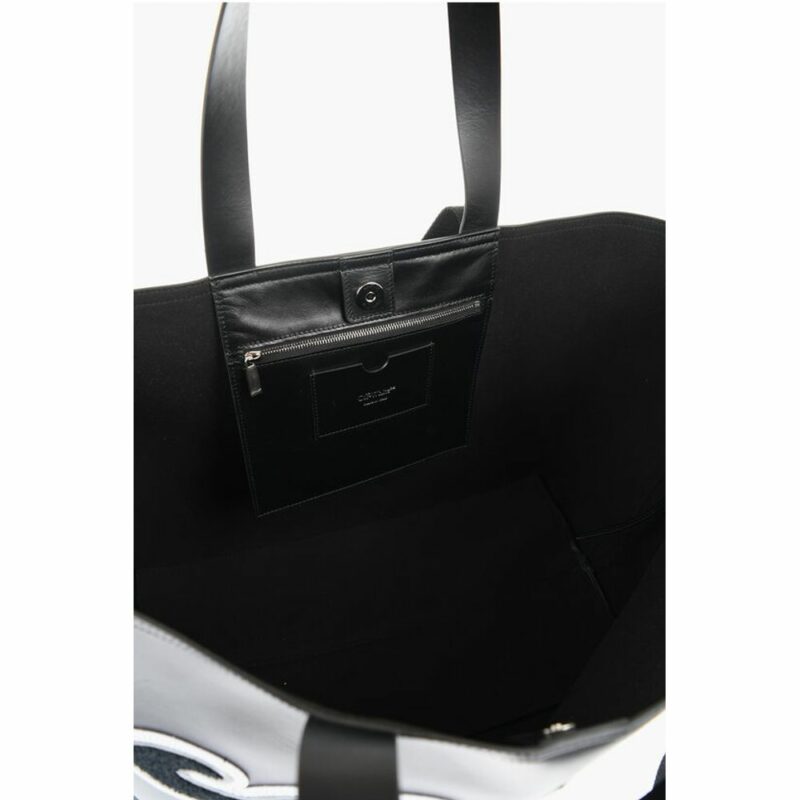 Off-White Black Calfskin Tote Bag - Image 5