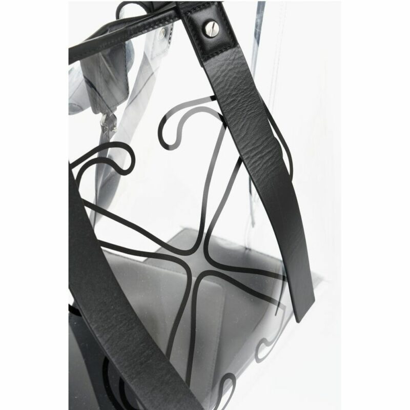 Off-White Black Polyester Tote Bag - Image 3