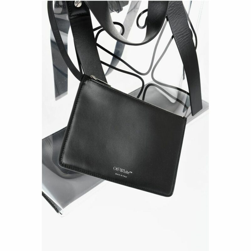 Off-White Black Polyester Tote Bag - Image 4