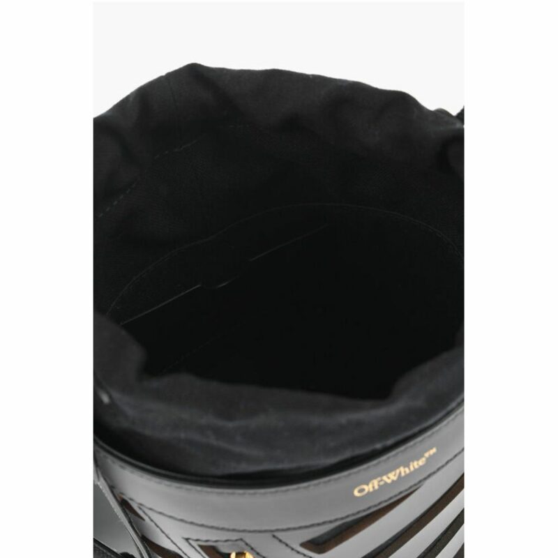 Off-White Black Calfskin Shoulder Bag - Image 4
