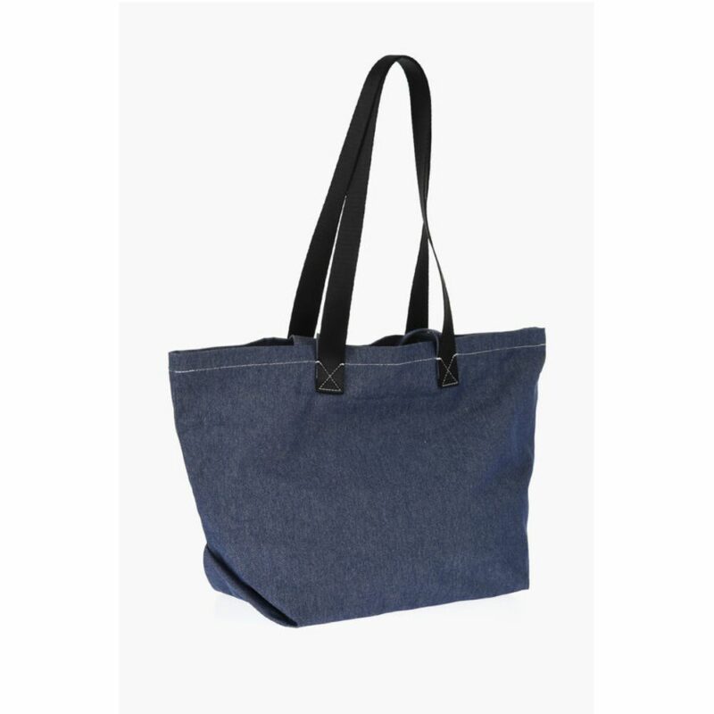 Chloé Blue Cotton Tote Bag - Image 2