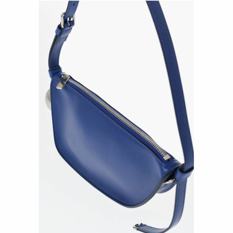 Burberry Blue Lambskin Shoulder Bag - Image 3